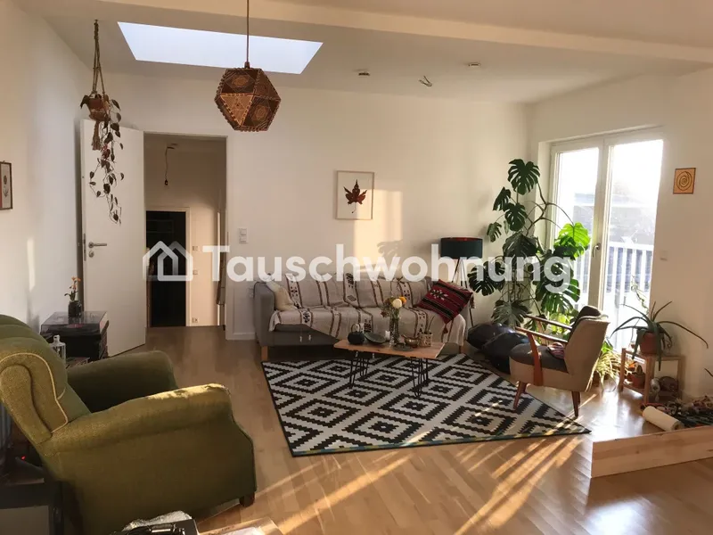 Tauschwohnung: Lichtdurchflutete 3-Zimmerwhg zum Tausch gegen 2x2-3 Zimmer — photo 1